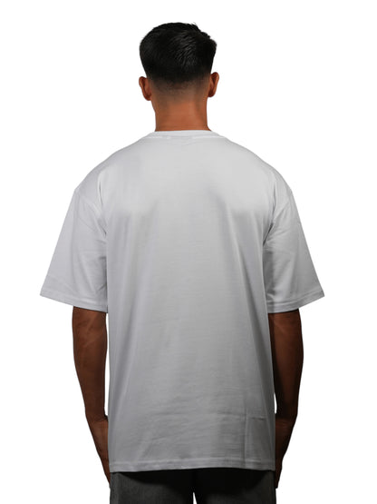 BAAS OVERSIZED TEE WHITE PURPLE